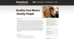 Desktop Screenshot of greenhurst.net